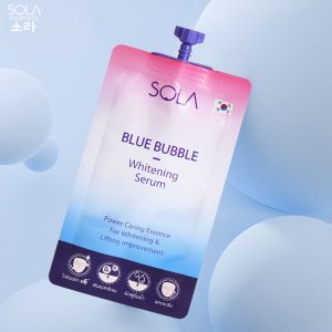 Sola Blue Bubble Whitenting Serum 7ml. (3 ซอง)